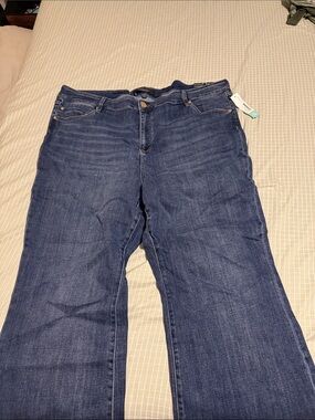 Liverpool Jeans Company Dark Blue Wide Leg Jeans